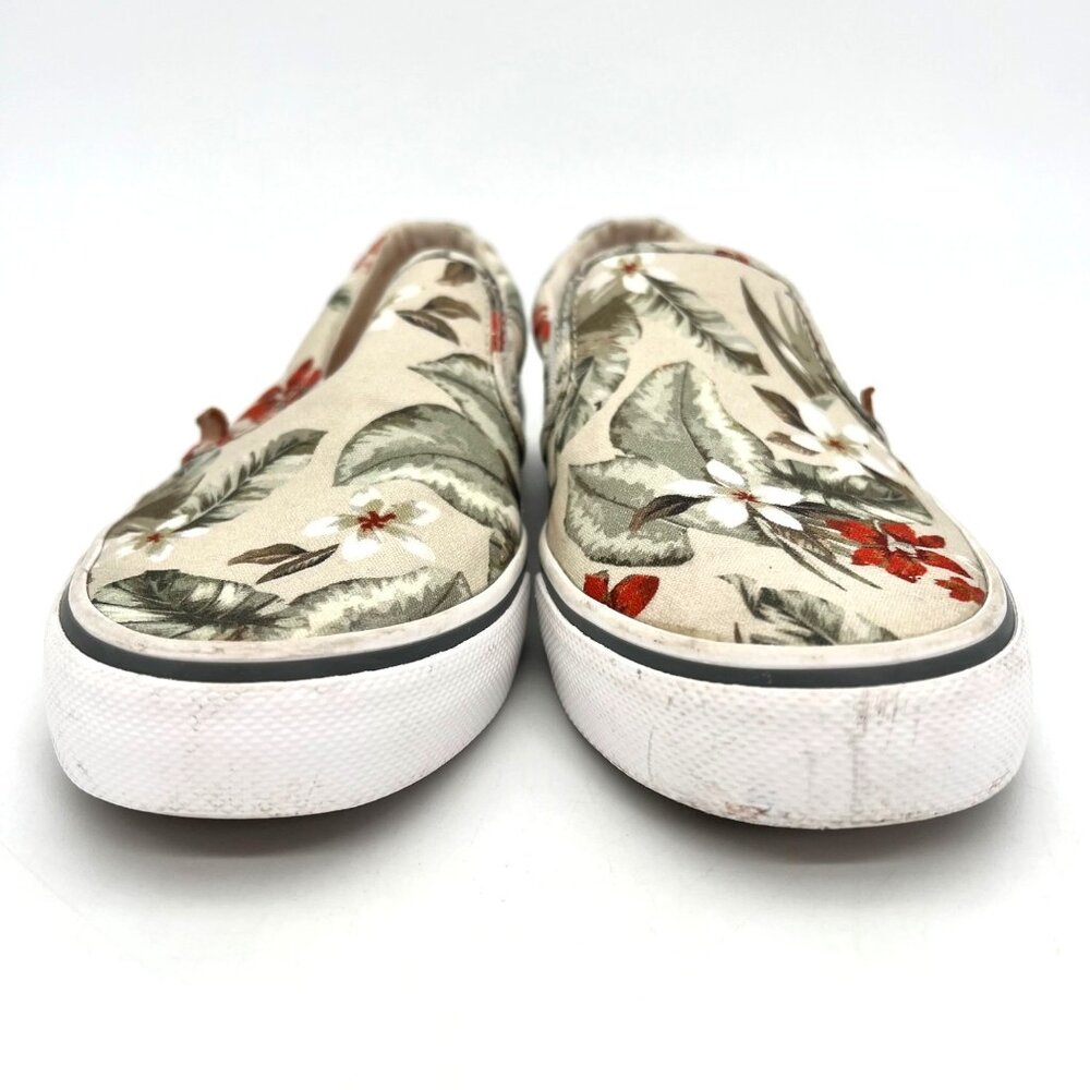 Keds Womens Slip-On Floral Canvas Shoes Size 8.5 US Tropical Design Rubber Sole - Picture 9 of 16